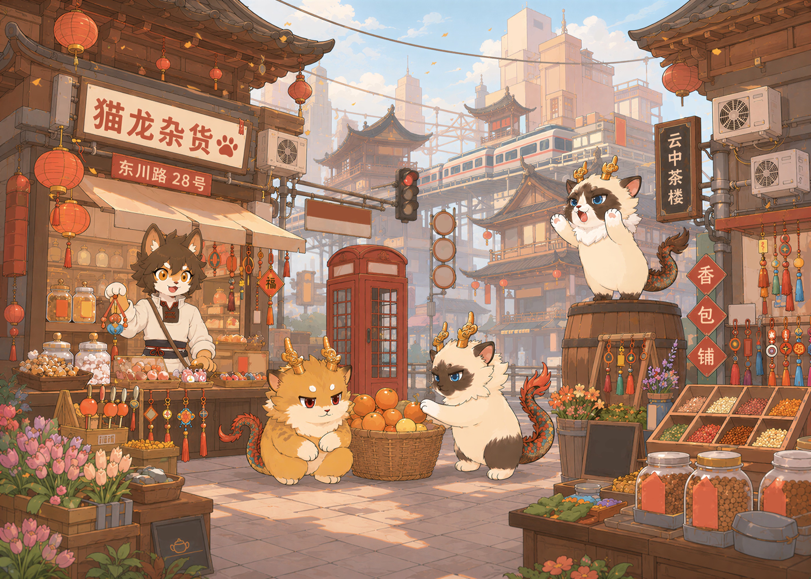 鲤鱼猫概念图